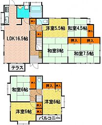 🉐敷金礼金0円！🉐安東6丁目戸建