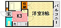 東子ハイツc4階3.0万円