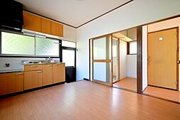 口田南2丁目樋口貸家 2号室 1階3DKのリビング/ダイニング