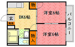 毘沙門台駅 4.9万円