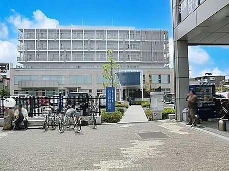 病院 1100m 谷津保健病院