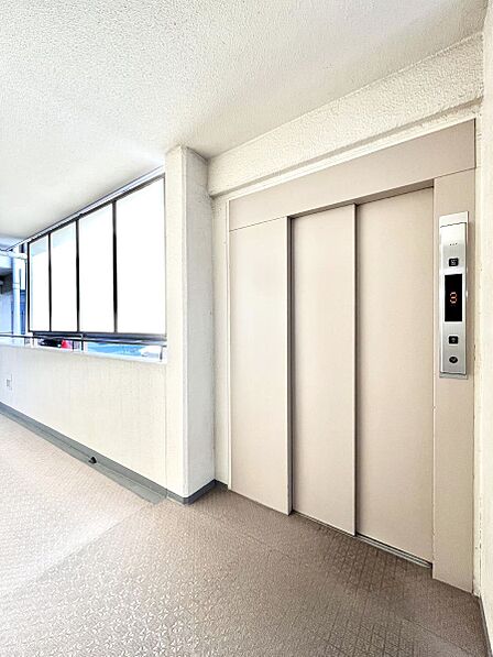 日常の上り下りに便利なエレベーター!