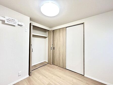 収納が充実しているので居住スペースを広々使えます