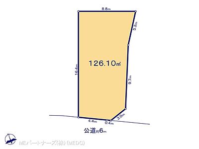 区画図：図面と異なる場合は現況を優先