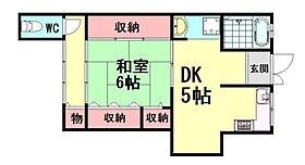 大阪府豊中市三国１丁目9-10（賃貸一戸建1DK・1階・38.31㎡） その2