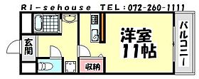 イズミ82 506 ｜ 大阪府和泉市池上町１丁目3-15（賃貸マンション1K・3階・33.40㎡） その2