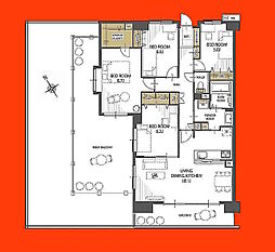 リーベスト八千代緑が丘 4LDKの間取図画像