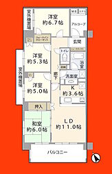 間取図画像 4LDK