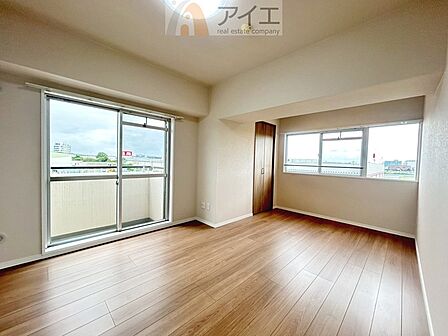 風通しが良く、開放感あふれるお部屋です