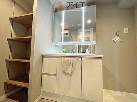 【施工例】上質な洗面空間がゆとりの時間を演出