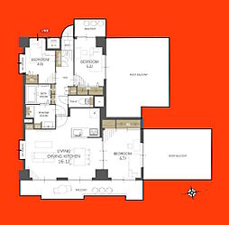 ライオンズガーデン西千葉 3LDKの間取図画像