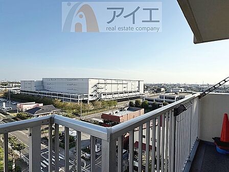 空を近くに感じられる眺望を楽しめます
