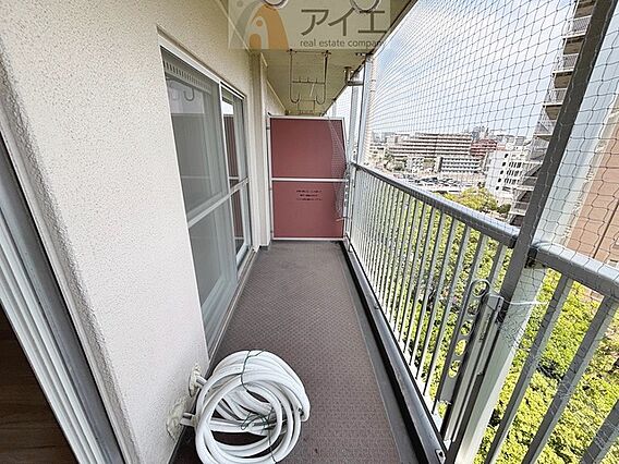 南面バルコニー...
