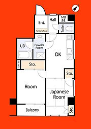 ライオンズマンション市川第5 3LDKの間取図画像