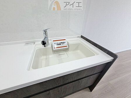 水道一体型の浄水器。ボタン一つで切替可能水回りもすっきり