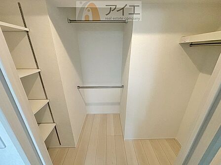 豊富な収納スペースですっきりとした暮らしを