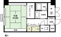 プリンスハイム湯沢 1Kの間取図画像