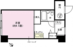 ライオンズマンション越後湯沢第2 1Kの間取図画像