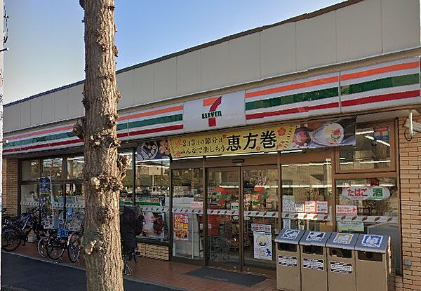 画像19:セブンイレブン 足立西綾瀬3丁目店（504m）