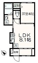 ガジュマルの樹 102 ｜ 東京都多摩市落合3丁目12-15（賃貸アパート1LDK・1階・30.85㎡） その2