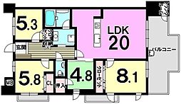 間取図画像 4LDK