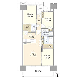 間取図画像 3LDK