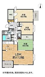 間取図画像 3LDK