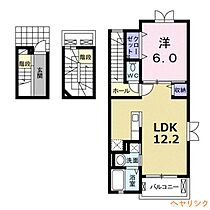 Ａ＆ＫハイツII  ｜ 愛知県名古屋市北区安井3丁目（賃貸アパート1LDK・3階・53.36㎡） その2