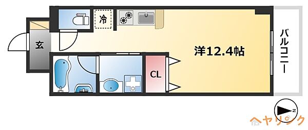 御幸レジデンス丸の内 ｜愛知県名古屋市中区丸の内3丁目(賃貸マンション1R・6階・31.68㎡)の写真 その2