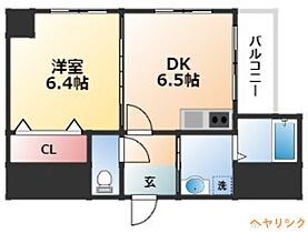 シャルム・ドミール  ｜ 愛知県名古屋市西区上名古屋3丁目（賃貸マンション1DK・5階・33.14㎡） その2