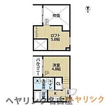 cordial上小田井  ｜ 愛知県名古屋市西区二方町（賃貸アパート1K・2階・20.47㎡） その2