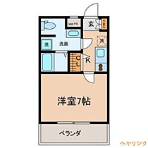 CREA児玉  ｜ 愛知県名古屋市西区児玉2丁目（賃貸マンション1K・2階・24.00㎡） その2