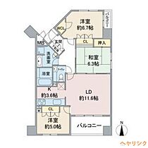 アップルパレス丸の内  ｜ 愛知県名古屋市中区丸の内2丁目（賃貸マンション3LDK・4階・76.43㎡） その2