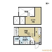 Ivy菊井  ｜ 愛知県名古屋市西区菊井1丁目（賃貸アパート1K・2階・18.74㎡） その2