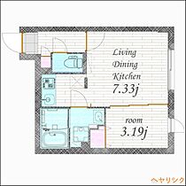 quador 名古屋WEST  ｜ 愛知県名古屋市中村区松原町3丁目（賃貸マンション1LDK・2階・29.88㎡） その2