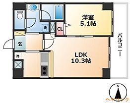 FS.幅下  ｜ 愛知県名古屋市西区幅下1丁目（賃貸マンション1LDK・8階・37.50㎡） その2