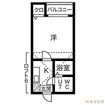 サンシティ  ｜ 愛知県名古屋市北区杉村1丁目（賃貸アパート1K・1階・19.46㎡） その2