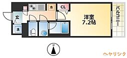 S-RESIDENCE丸の内駅前North 3階1Kの間取り