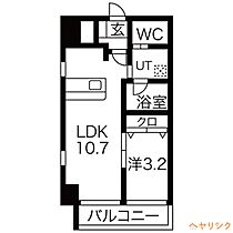 アルファパル東枇杷島  ｜ 愛知県名古屋市西区枇杷島2丁目（賃貸マンション1LDK・6階・33.88㎡） その2