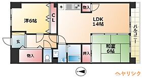 第2平安ビル  ｜ 愛知県名古屋市北区真畔町（賃貸マンション2LDK・5階・67.26㎡） その2