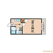 エースハイツ 206 ｜ 愛知県名古屋市北区清水4丁目（賃貸アパート1K・2階・26.49㎡） その2