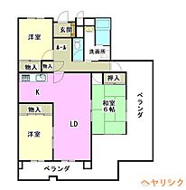 エスポワール尾崎  ｜ 愛知県名古屋市北区金城町3丁目（賃貸マンション3LDK・7階・80.53㎡） その2