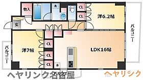 サムティレジデンス名城公園  ｜ 愛知県名古屋市北区金城1丁目（賃貸マンション2LDK・1階・71.74㎡） その2