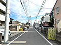 道路（西から東...