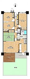 ロフティ豊山 3SLDKの間取図画像