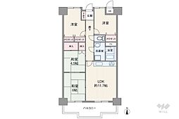 間取図画像 4LDK