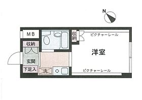 神奈川県川崎市高津区末長1丁目（賃貸マンション1R・3階・17.40㎡） その2