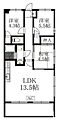 フローラ高津3階13.2万円