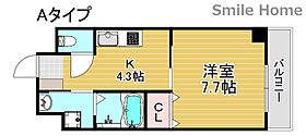 エクセル沢之町  ｜ 大阪府大阪市住吉区沢之町1丁目7-4（賃貸マンション1K・2階・30.00㎡） その2