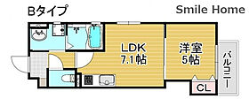 ラモーナ玉出東I  ｜ 大阪府大阪市西成区玉出東1丁目8-9（賃貸アパート1LDK・2階・30.28㎡） その2